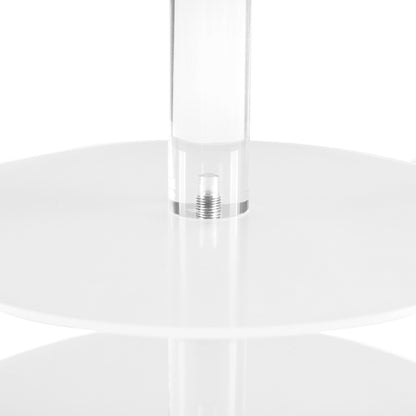 5-Star Chef Cake Stand 5 Tiers Acrylic Holder Display Round Clear Wedding Party