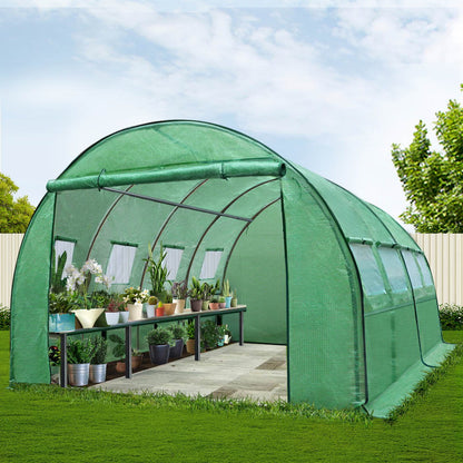 Greenfingers Greenhouse 4X3X2M Garden Shed Green House Polycarbonate Storage