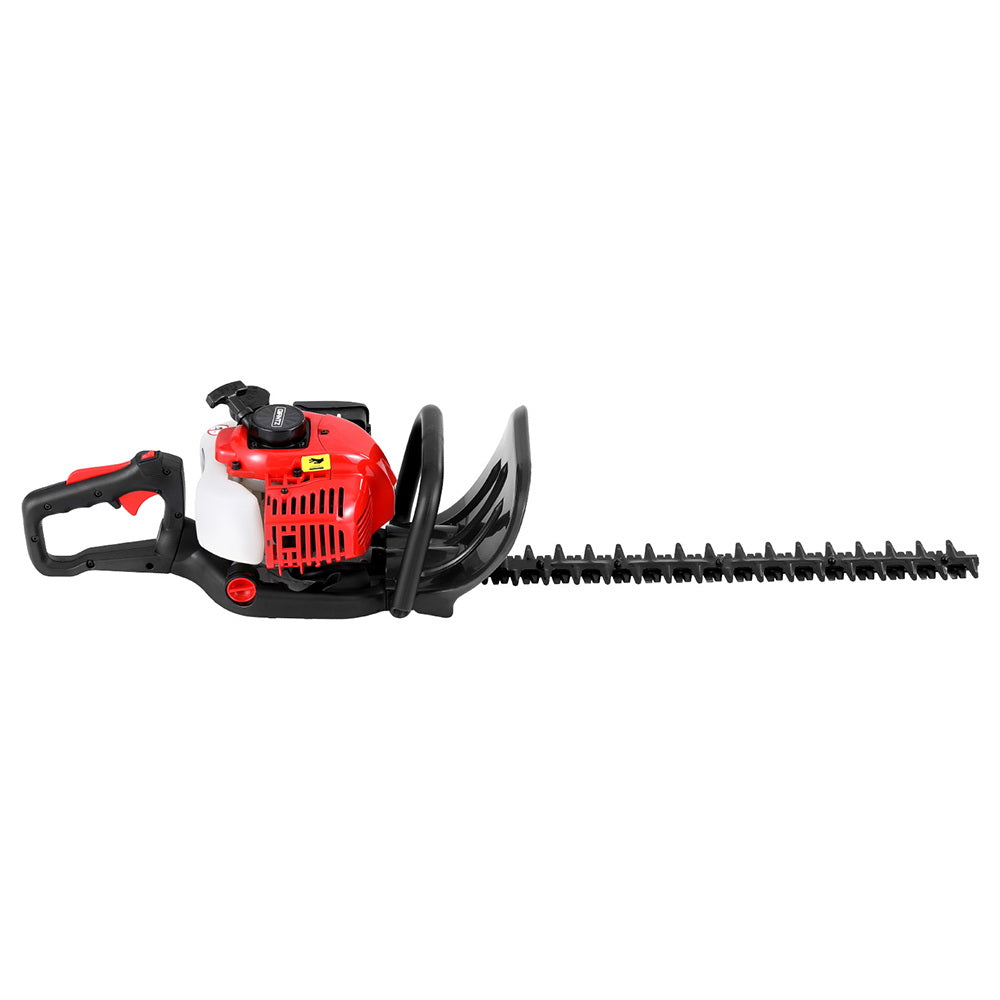 Giantz 25.4CC Petrol Hedge Trimmer 24" Dual Blade Tree Grass Garden Tool