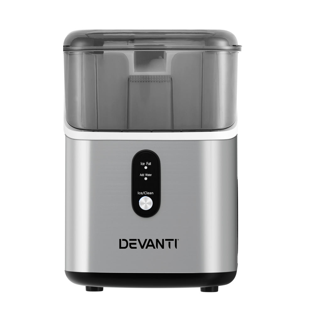 Devanti Ice Maker Machine 15kg Nugget Ice Cube