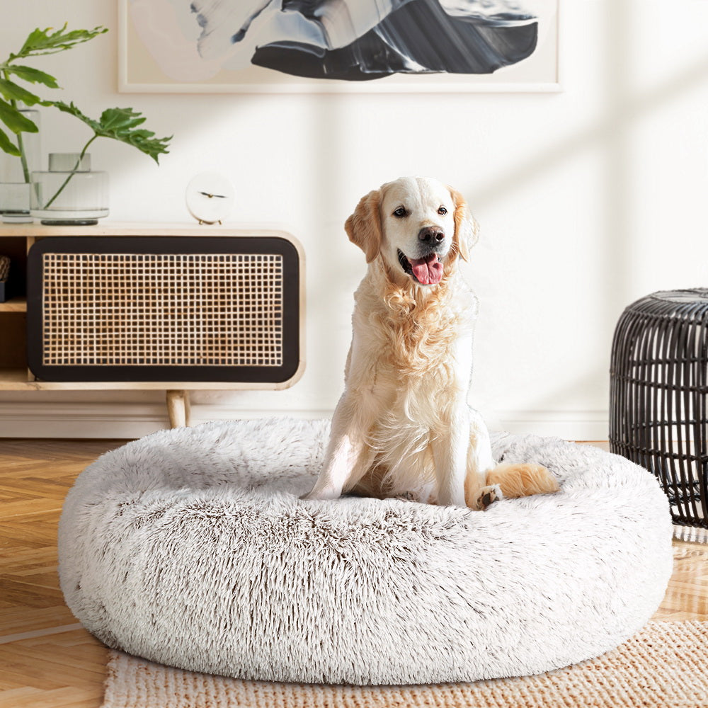 i.Pet Dog Bed Pet Bed Cat Large 90cm White