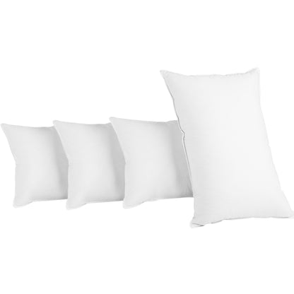 Giselle Bedding 4 Pack Bed Pillow Family Hotel 48X73CM