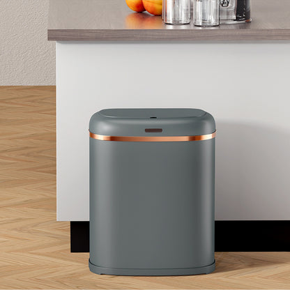 Devanti 38L Motion Sensor Bin Rubbish Waste Automatic Trash Can Kitchen Grey