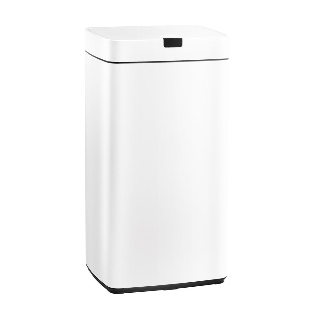 Devanti 45L Sensor Bin White