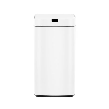 Devanti 45L Sensor Bin White