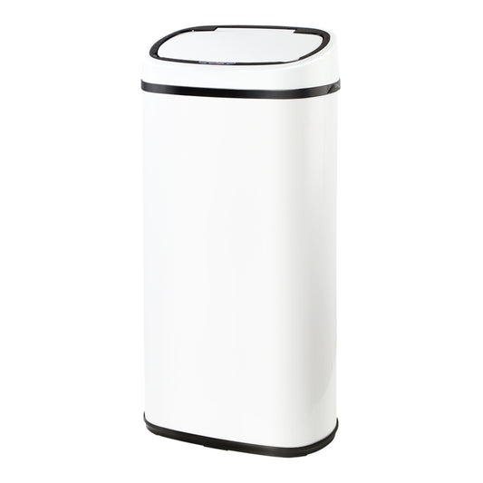 Devanti 68L Sensor Bin White