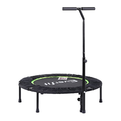 Everfit 40inch Fitness Foldable Trampoline Jumping Rebounder Home Gym Handrail