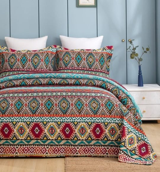 Classic Quilts Azura Super King Bedspread Set