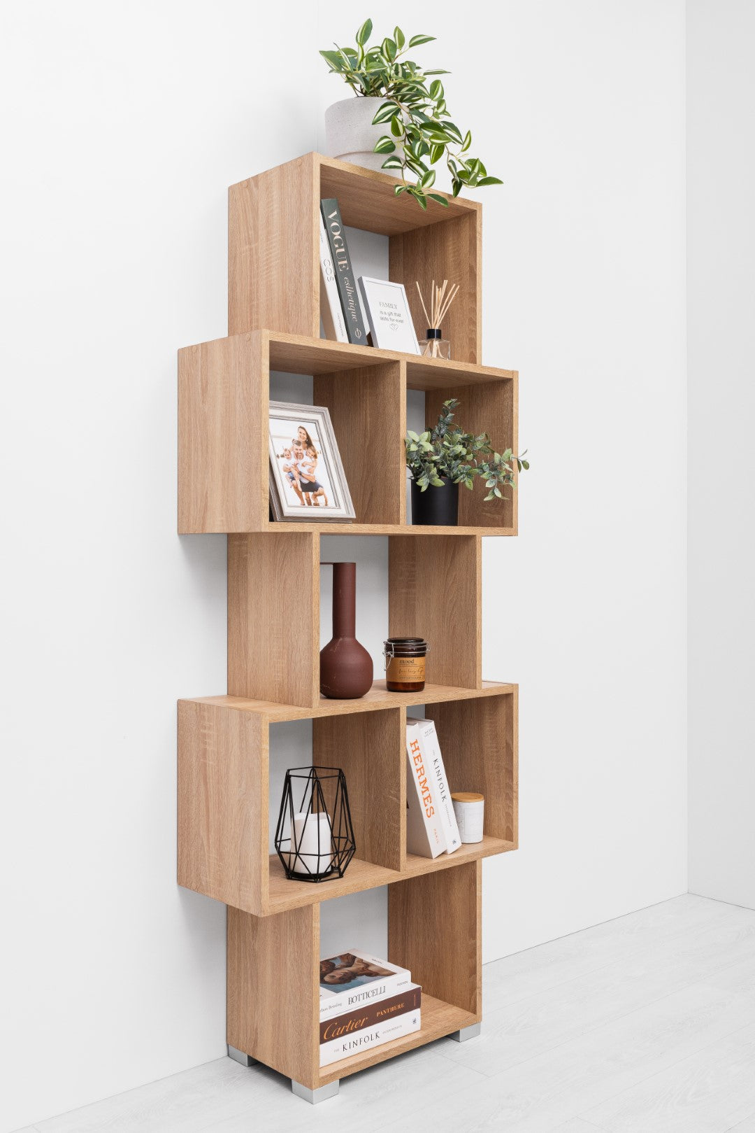 LISBON DISPLAY SHELF - NATURAL OAK