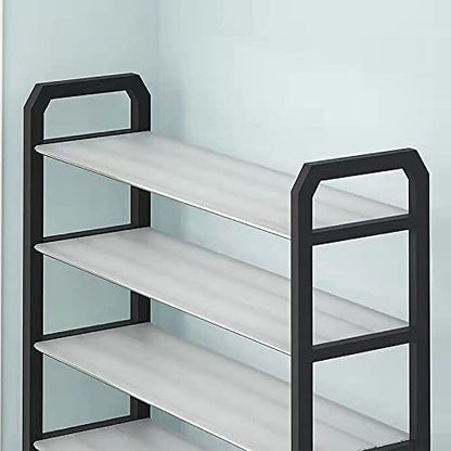 4 tier Shoe Rack Storage Organiser (Black)