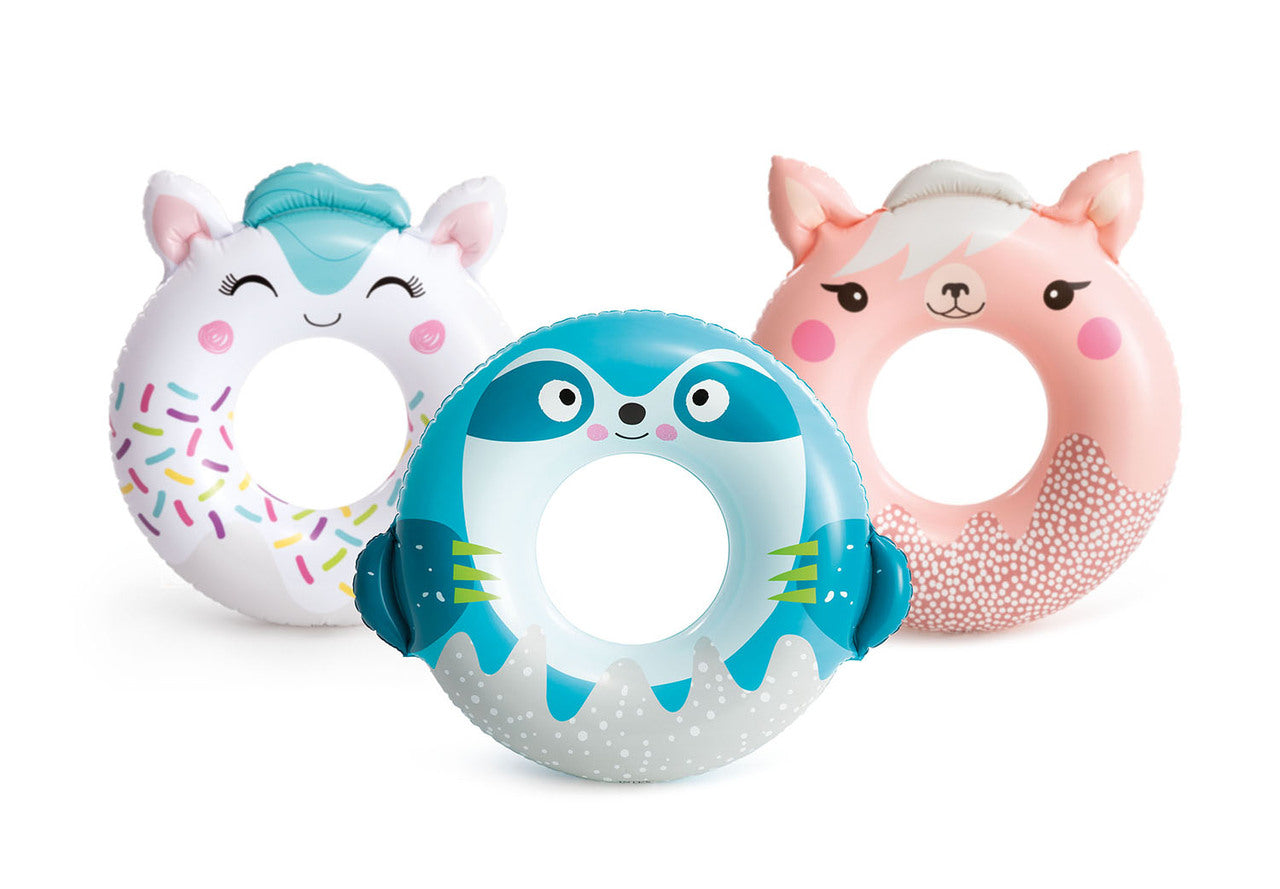 INTEX CUTE ANIMAL TUBES ASSORTED