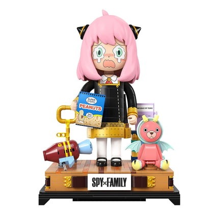 Kalos 31cm Anya Forger Face Changing Building Block Figure Spy X Family