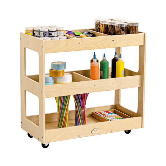 Jooyes KIds Art Craft Material Trolley