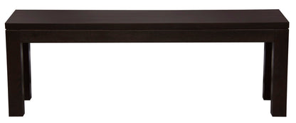 Large Tilda Solid Mahogany Bench (Chocolate)