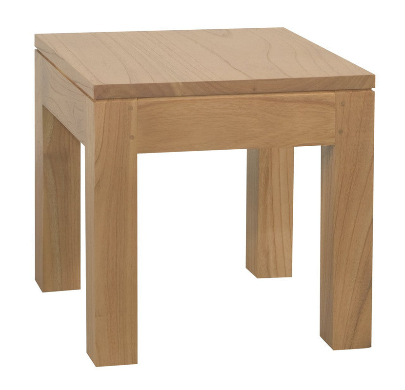 Amsterdam Solid Timber Lamp Table (Natural)