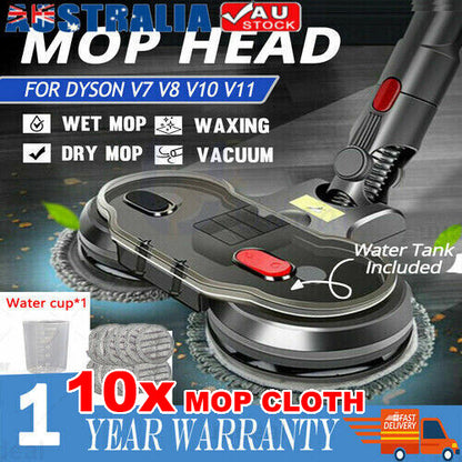 Electric Motorised Mop Head for Dyson V7 V8 V10 V11 V15 Cordless Vacuum Cleaners