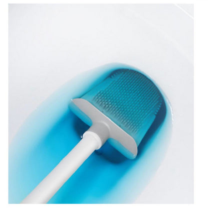 Bathroom Silicone Bristle Toilet Brush Creative Cleaning Flex Revolutionary Random color