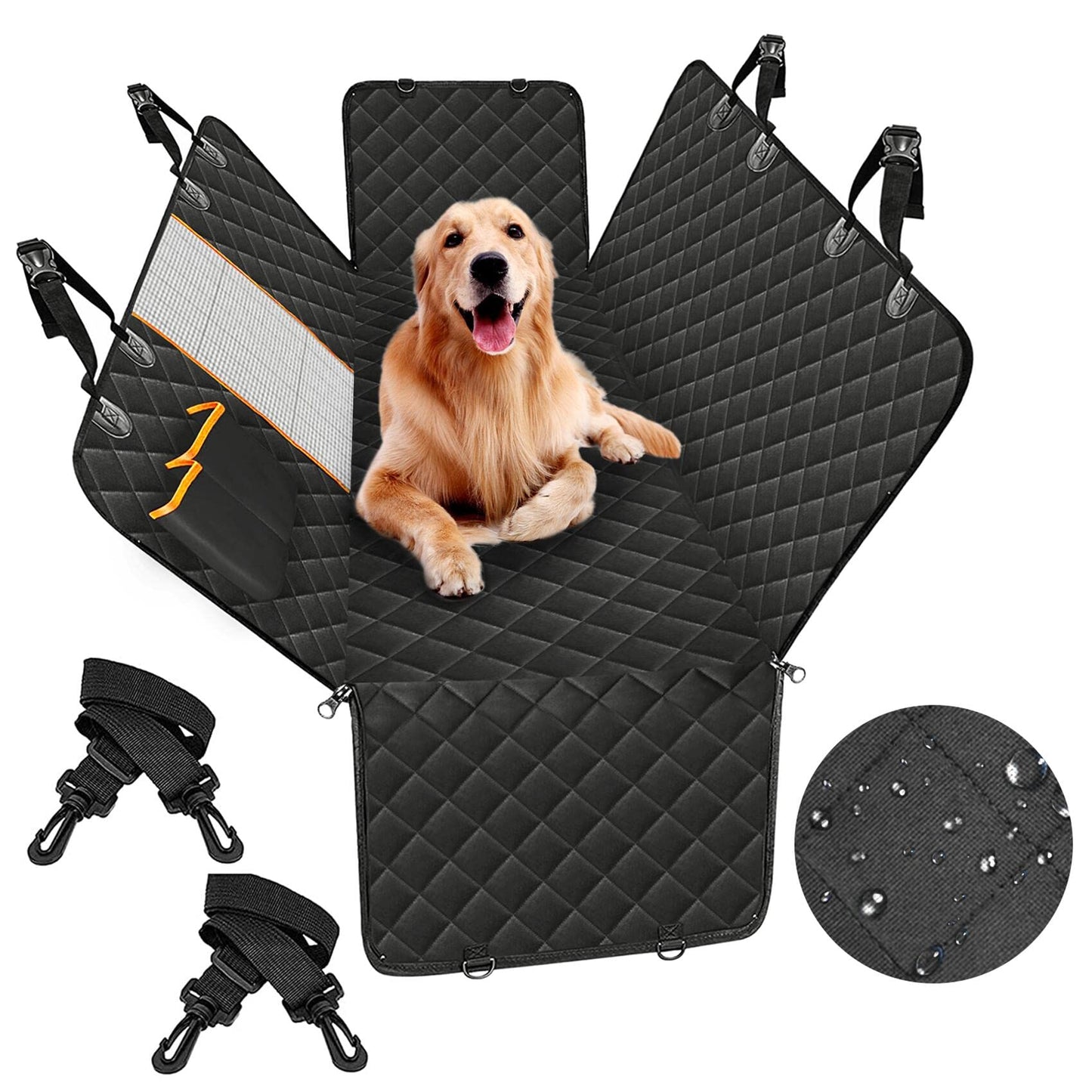 Premium Waterproof Pet Cat Dog Back Car Seat Cover Hammock Nonslip Protector Mat