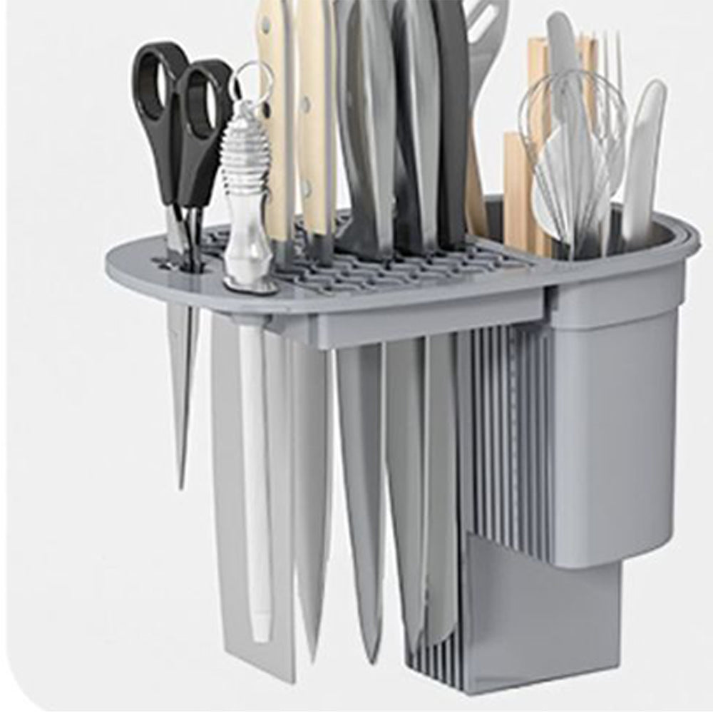 Knife Holder Multifunctional Household Drainage Knife Storage Rack Table Rack