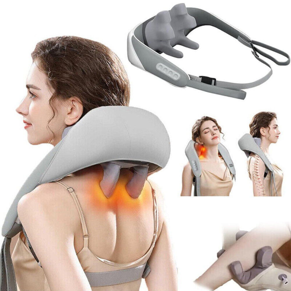 Massagers for Neck and Shoulder with Heat Goletsure Pain Relief Deep 5D Kneading