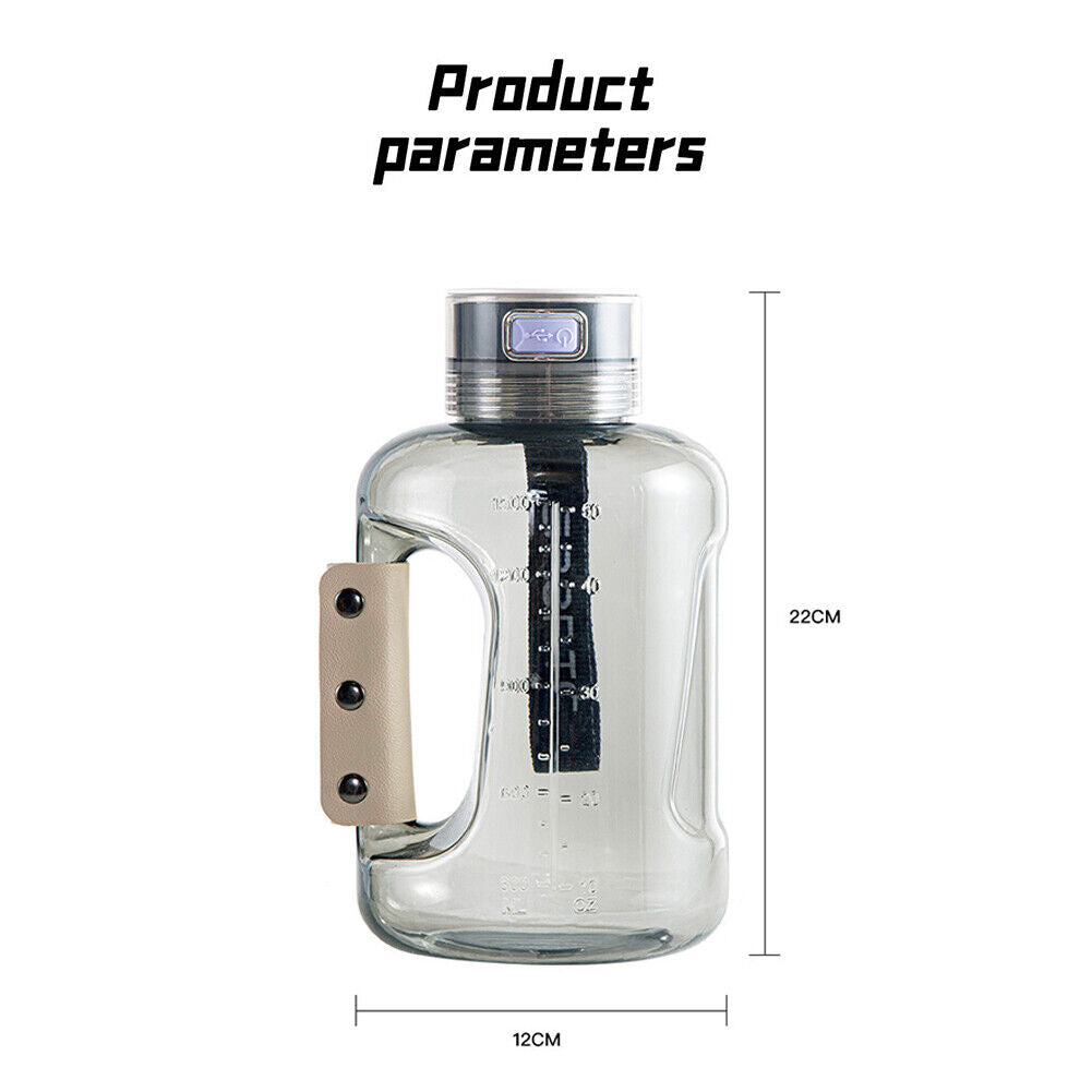 Random Color Hydrogen Water Bottle 1.5L Hydrogen Rich Portable Rich Hydrogen Water Generator