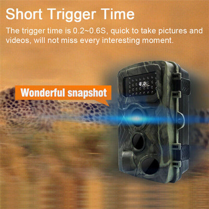 Trail Camera Game Wildlife Scouting Hunting Cam Night Vision 36MP 1080P