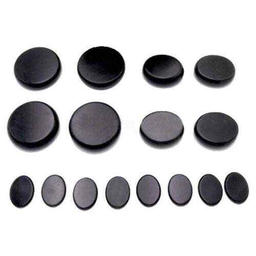 16 Pcs Hot Massage Basalt Stone Volcanic Stones Kit Rock SPA Oiled Massager Salon