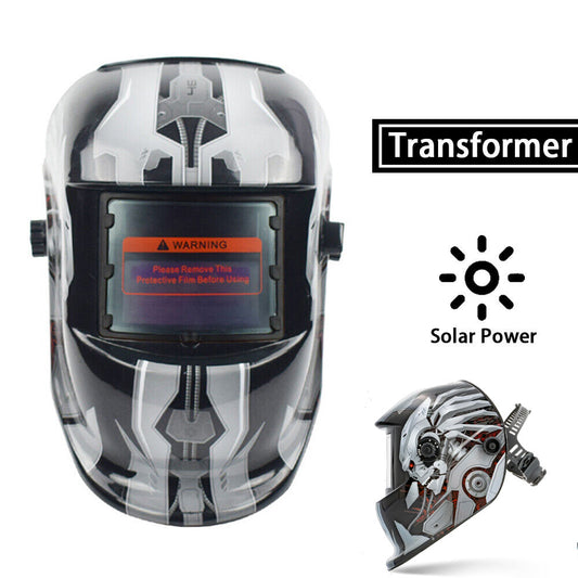 Transformer Solar Welding Helmet Auto Darkening Welder Soldering Lens ARC TIG MIG MAG Mask