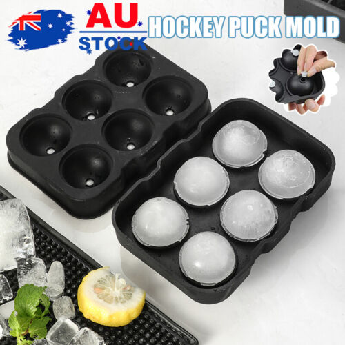 Large Ice Cube Tray Ball Maker Big Silicone Mold Sphere Whiskey Round Mould DIY