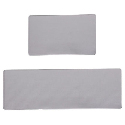 GOMINIMO PVC Kitchen Mat 2pcs Set Grey