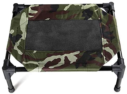 Floofi Elevated Camping Pet Bed (XL Army)