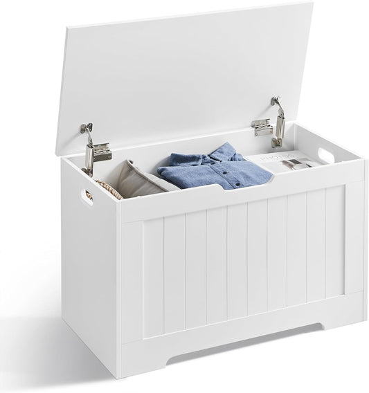 VASAGLE Storage Bench White LHS11WTV1