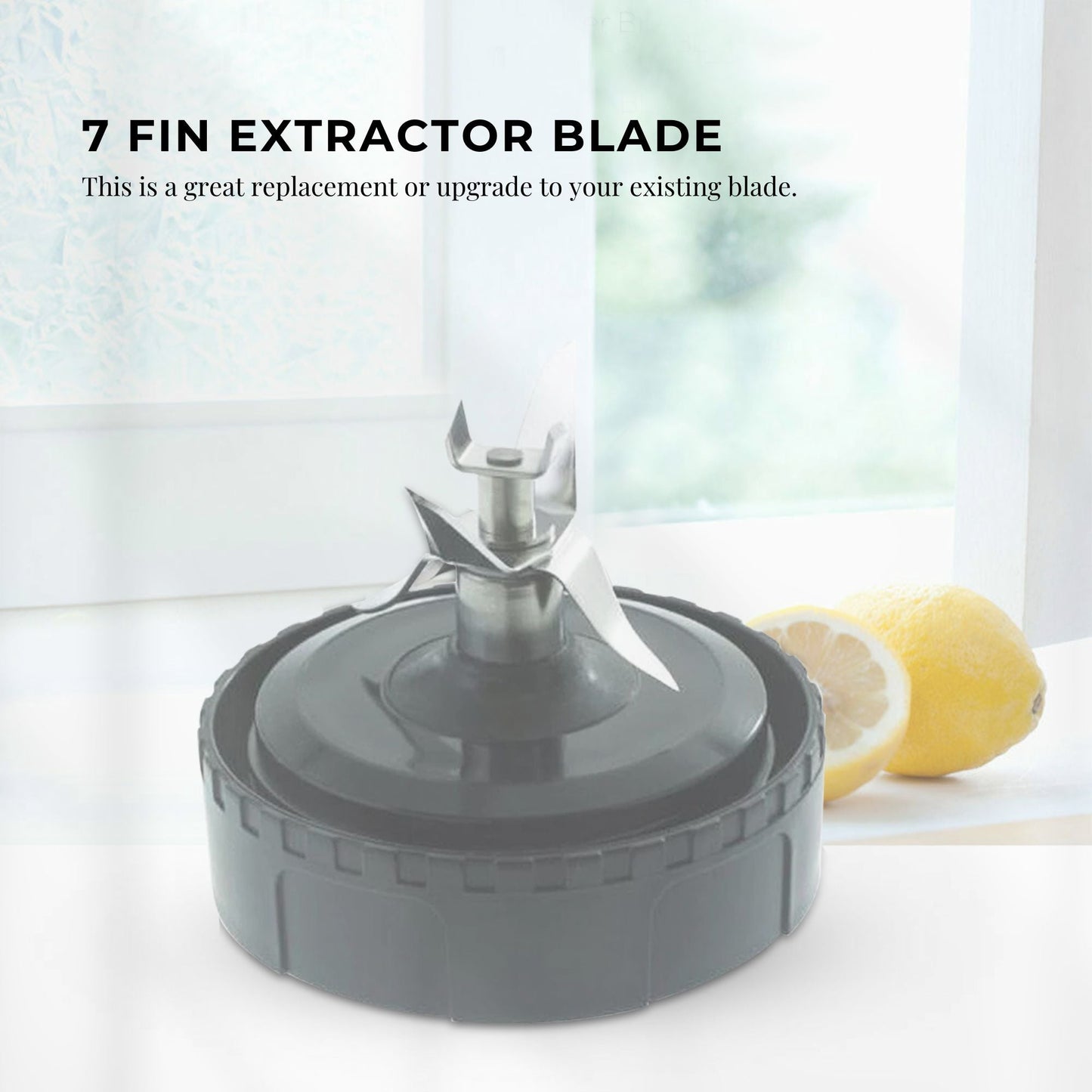 For Nutri Ninja 7 Fin Extractor Blade - Replacement Blender Juice Parts