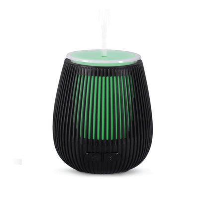 Essential Oil Aroma Diffuser USB - 100ml Black Portable Ultrasonic Car Humidifier