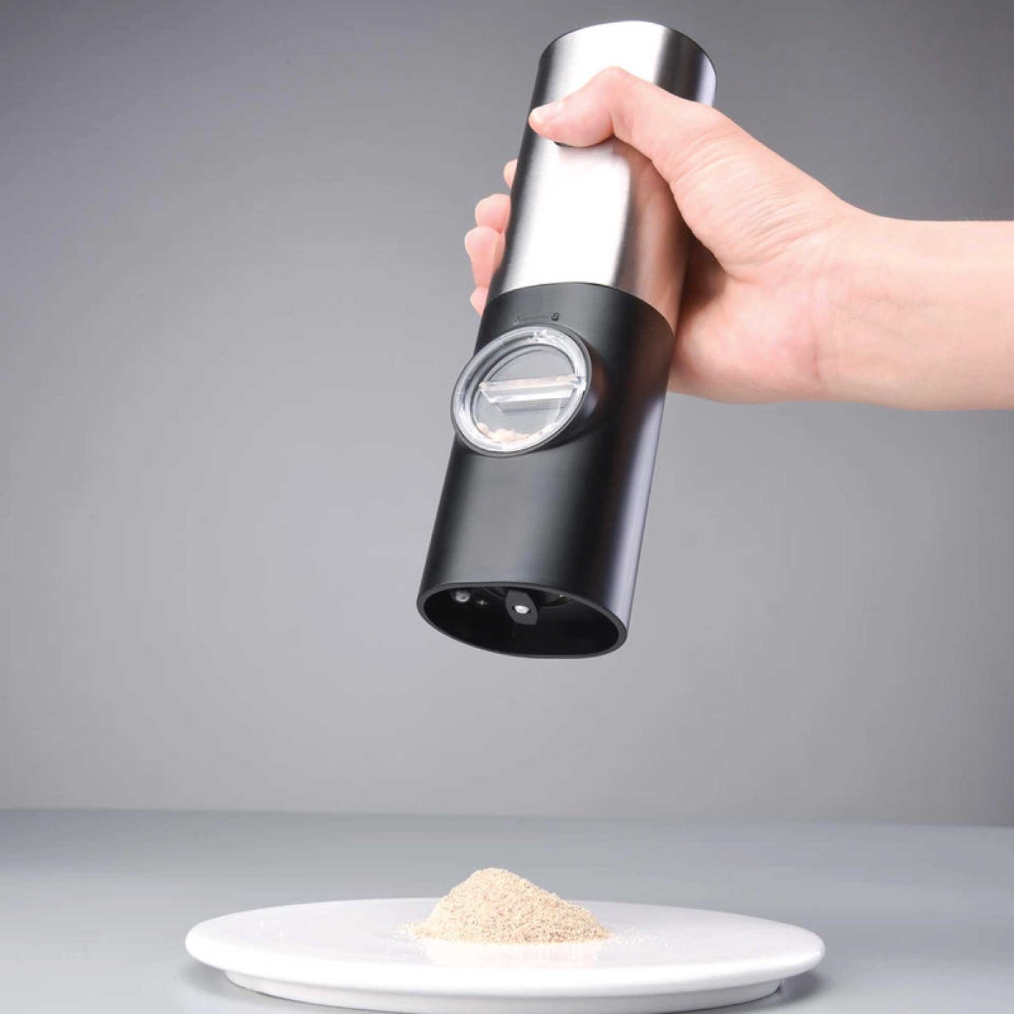 Electric Salt and Pepper Grinder - 70ml One Press Battery Operated Shaker Mill