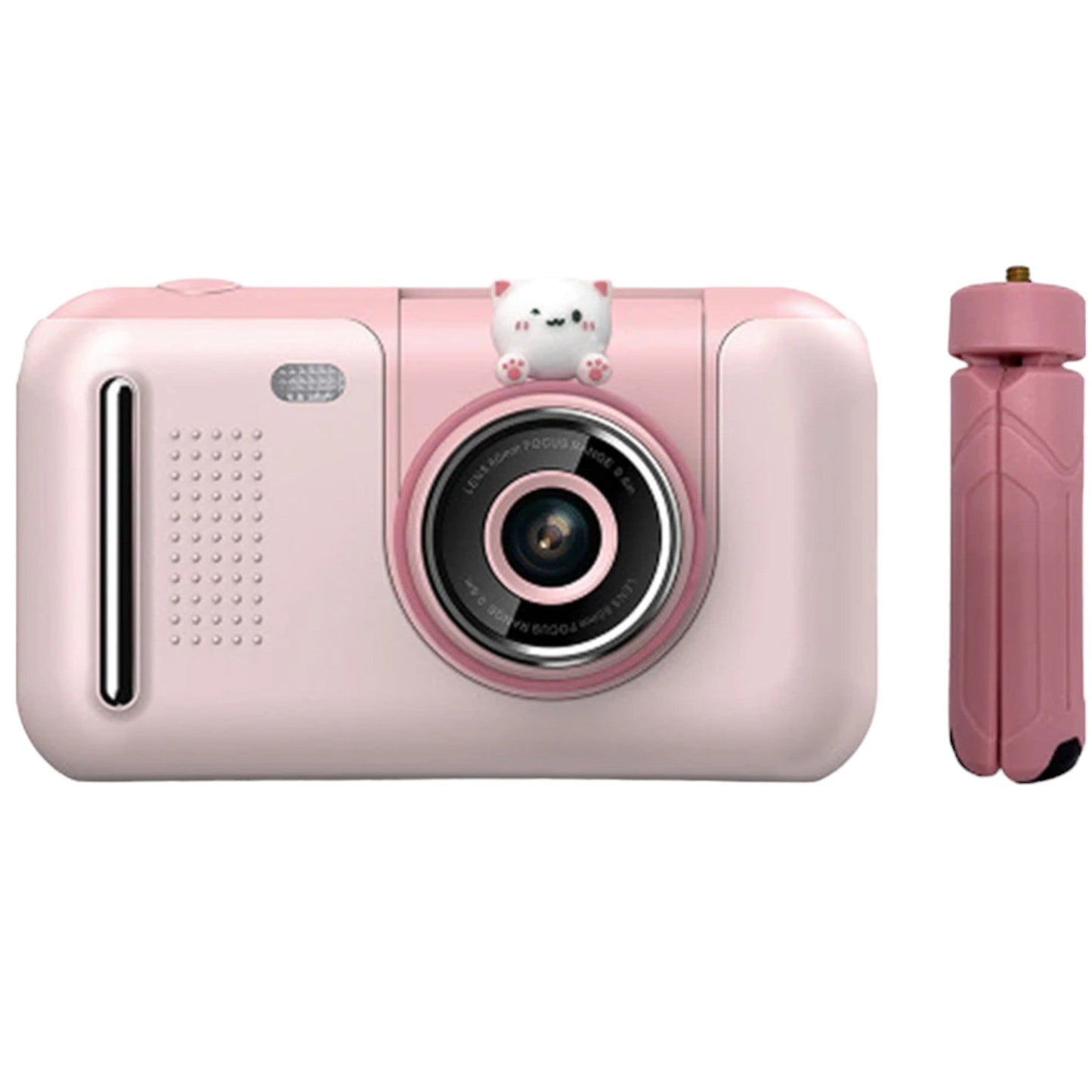 Kids HD Digital Camera Pink - Children's Selfie Photo Video 2.4 Inch Screen