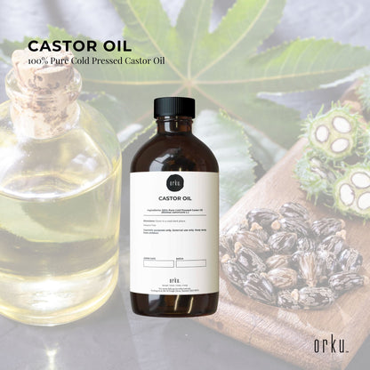 1.5L Castor Oil - Hexane Free Cold Virgin Pressed Skin Hair Care