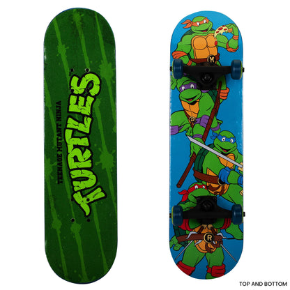 Kryptonics Teenage Mutant Ninja Turtles 28-inch Turtle Time Popsicle Skateboard