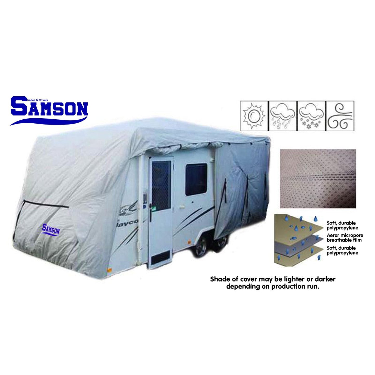 Samson Heavy Duty Caravan Cover 26-29ft