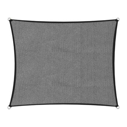 Wallaroo 280gsm Outdoor Sun Shade Sail Canopy Grey Square 3m x 3m