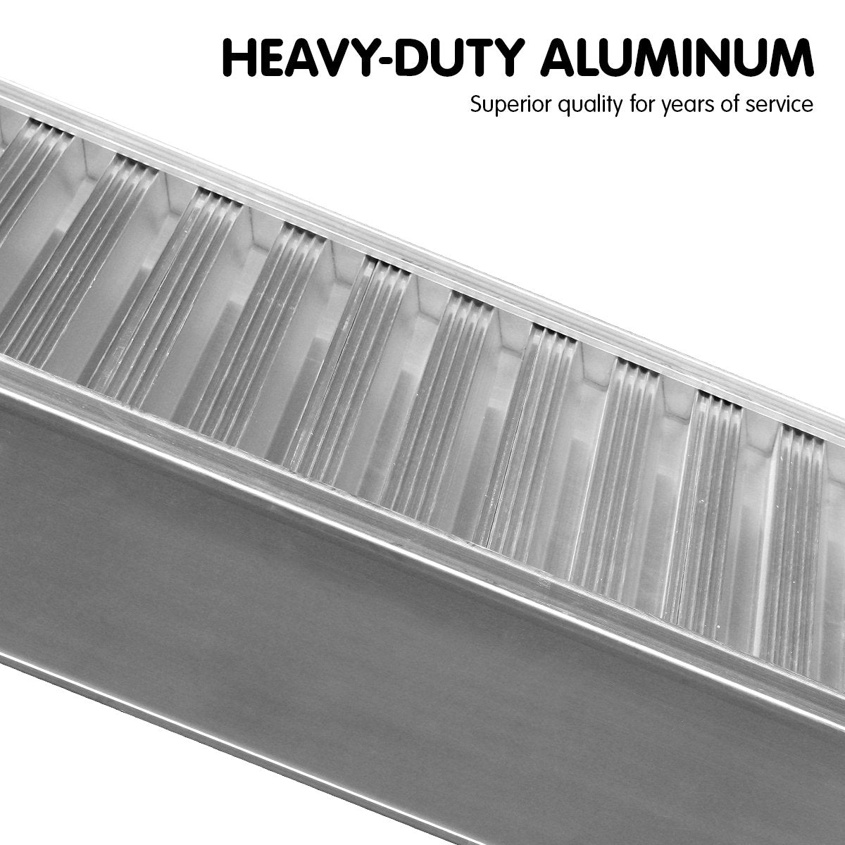 Kartrite 2x Heavy Duty Aluminium Loading Ramps - 2m