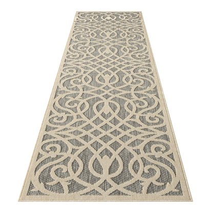 Alpha Outdoor Rug - Grey - 120x170