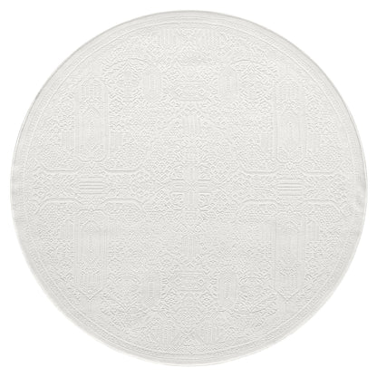 Grande Jacquard Rug - Ivory - 120x170