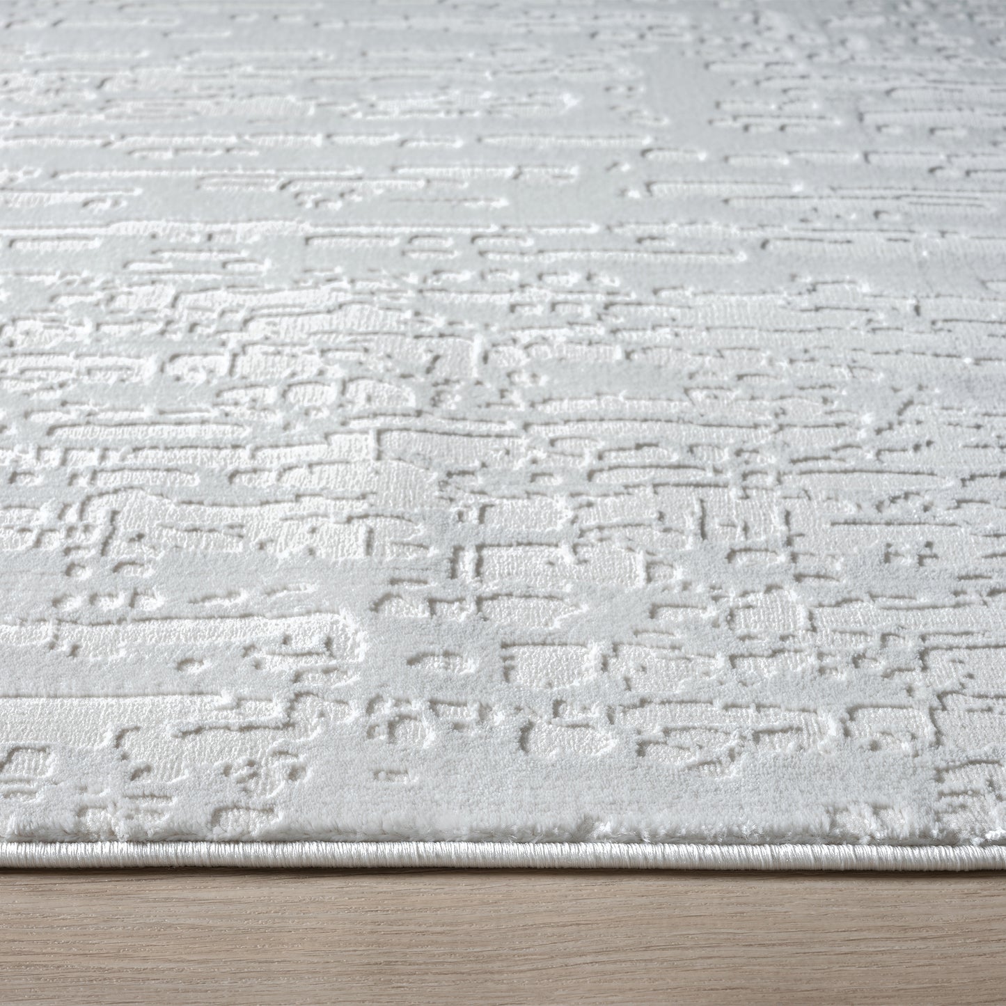 Grande Jacquard Rug - Pearl - 160x230