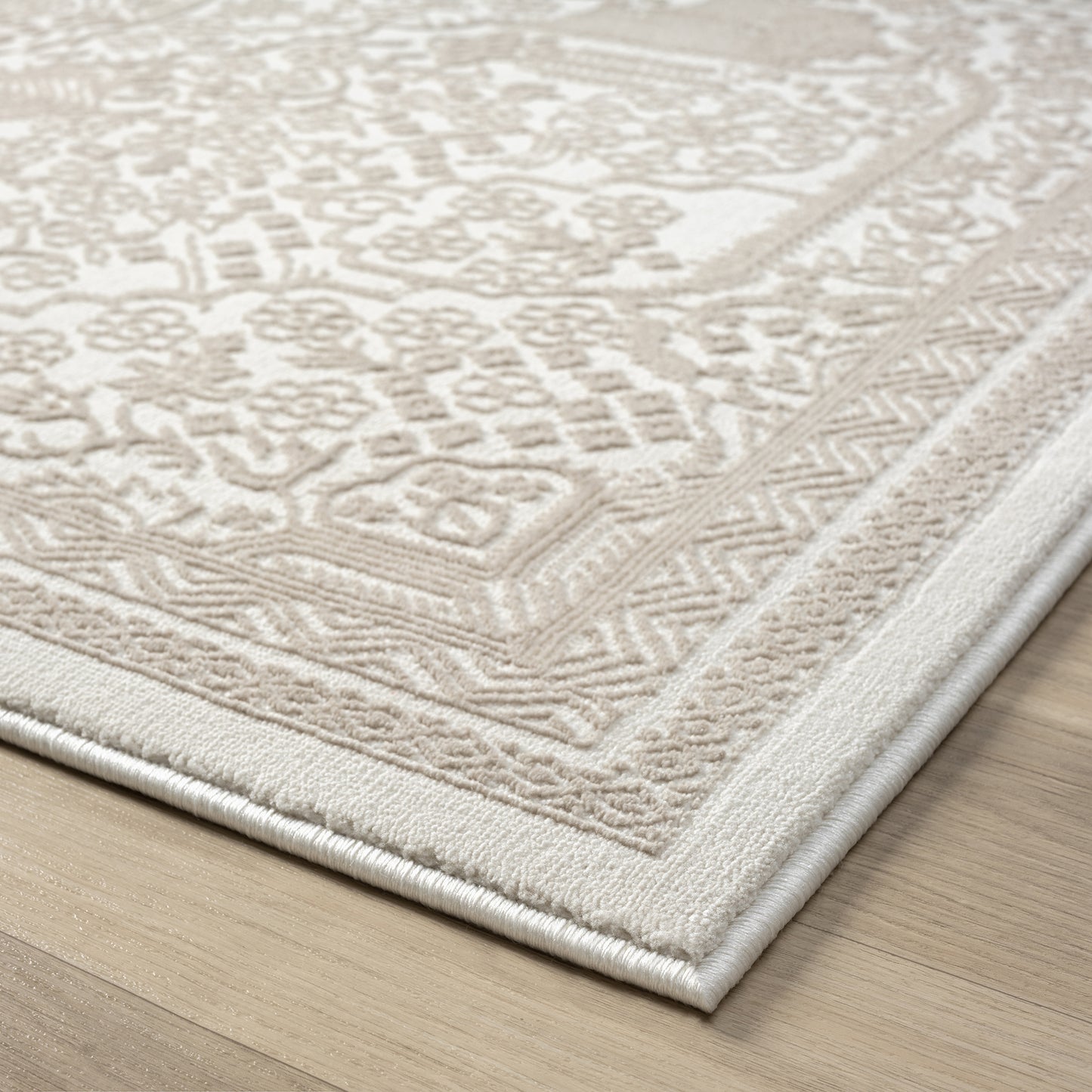 Grande Jacquard Rug - Sand - 300x400