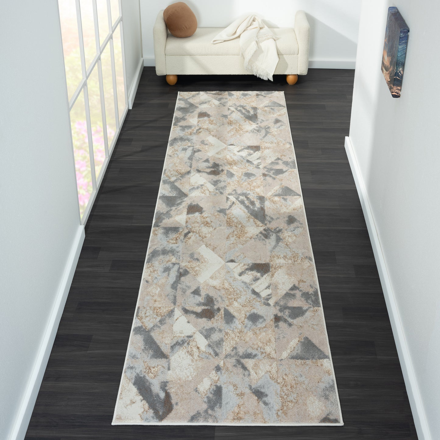 Avani Marble Rug - Slate - 80x150