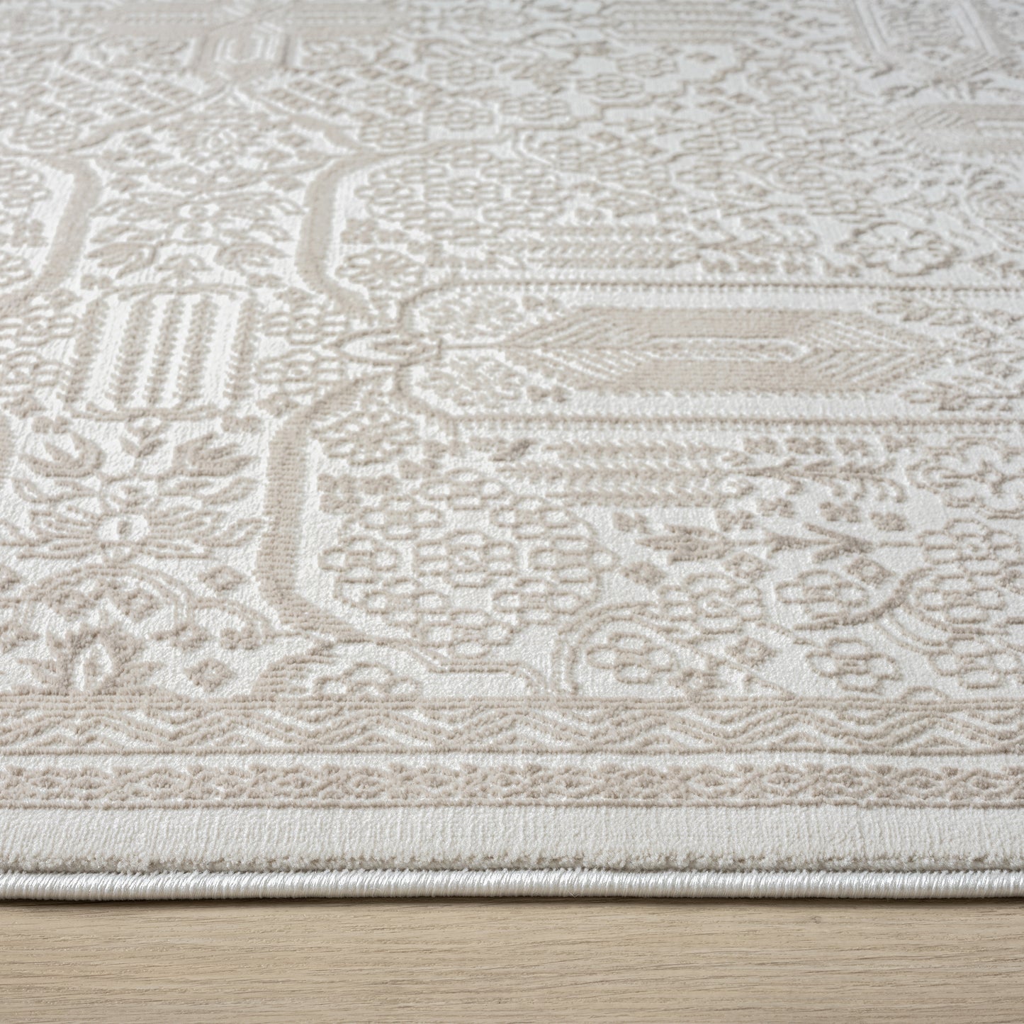 Grande Jacquard Rug - Sand - 80x150