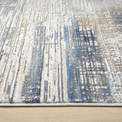 Grande Jacquard Rug - Stone - 80x150