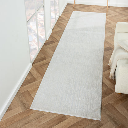 Grande Jacquard Rug - Pearl - 80x150