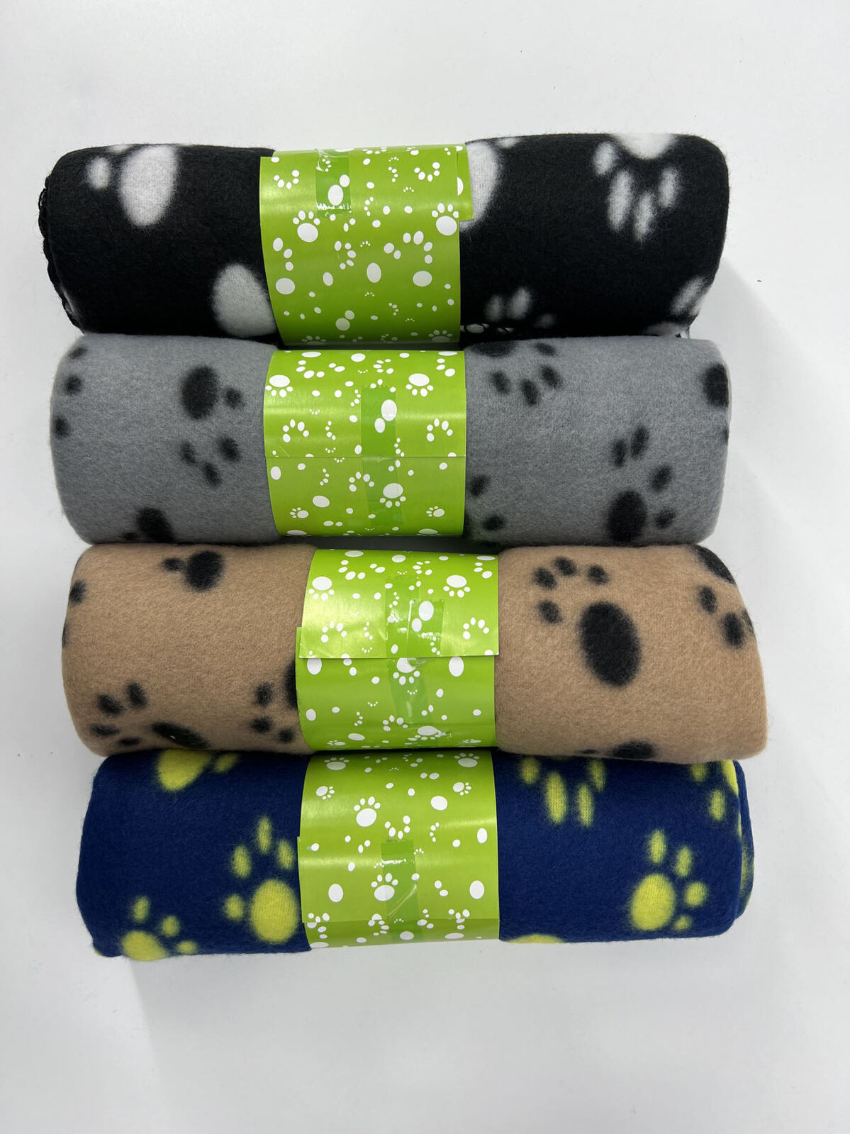 YES4PETS 4 X Pet Blanket Dog Cat Rug Puppy Kitten Washable Soft Warmth Fleece 100 X 70 CM